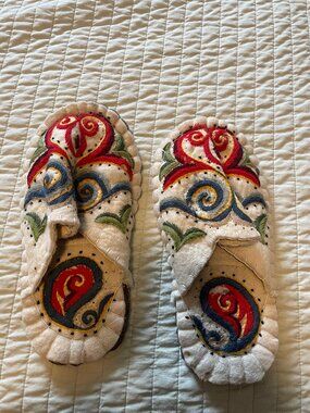 Genuine Kazakh slippers